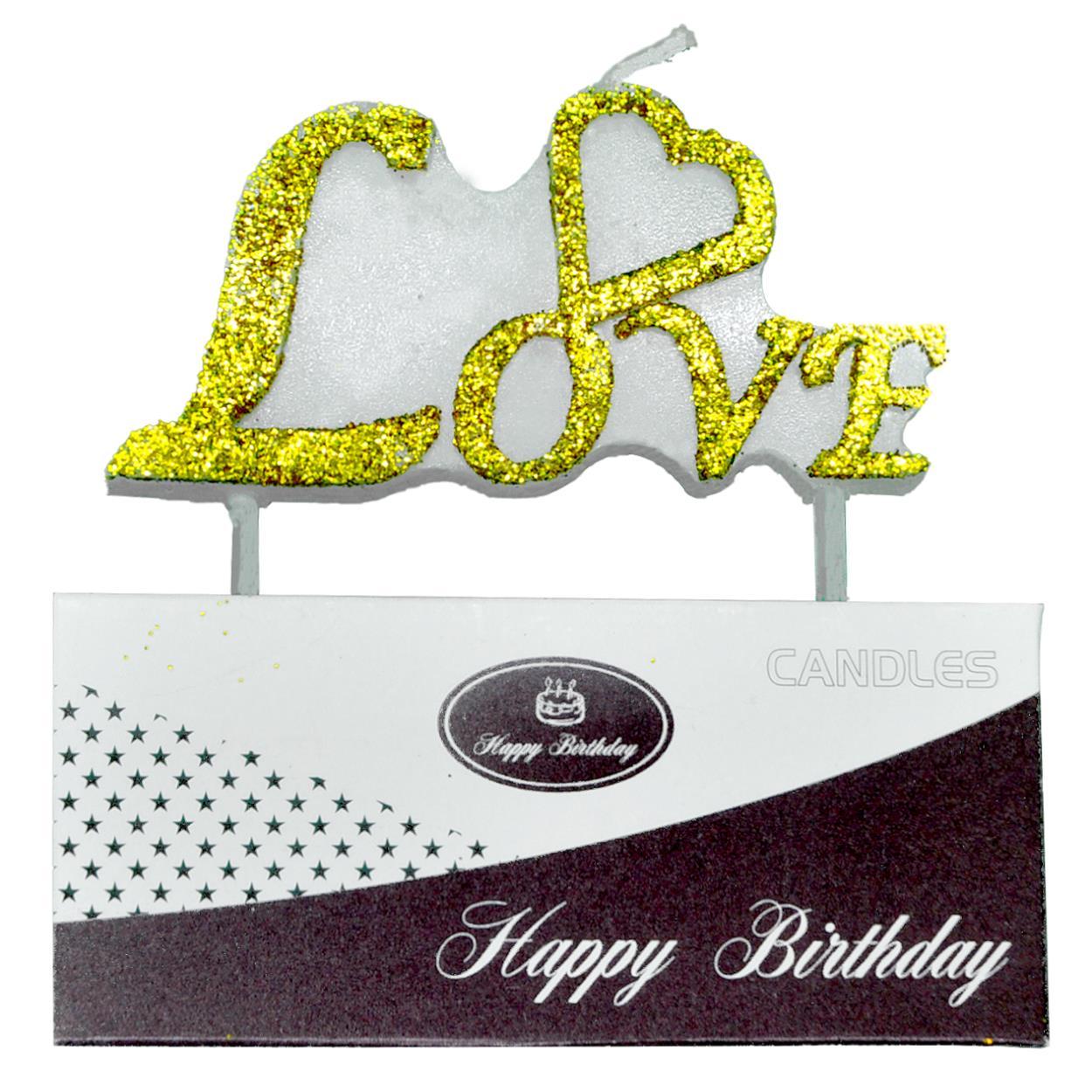 Gold Simli Love Mum